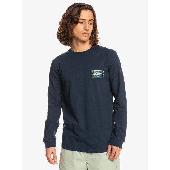 Quiksilver Ανδρική μακρυμάνικη μπλούζα Echoes In Time - Long Sleeve T-Shirt
